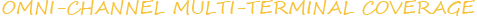 全渠道多(duo)終端覆蓋(gai)